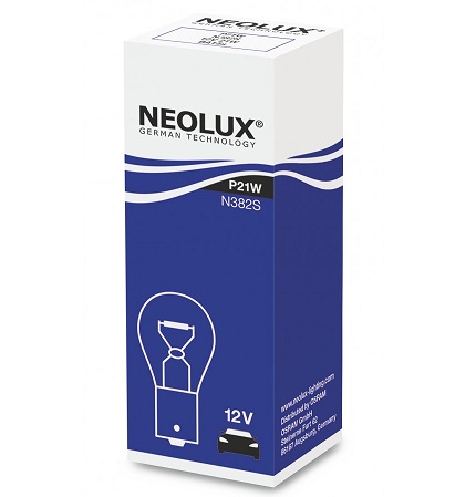Bec auto NEOLUX N382, BA15s, P21W, 12V, 21W