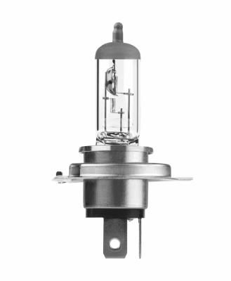 Bec NEOLUX N472-01B auto pentru far faza lunga, tip H4, tensiune 12V, putere 60 / 55W, conector P43t, 3200K, halogen