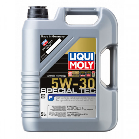Ulei LIQUI MOLY Special Tec F 5W30 2326, volum 5 litri, sintetic pentru motor IVECO, Fiat, Jaguar, Ford, VW