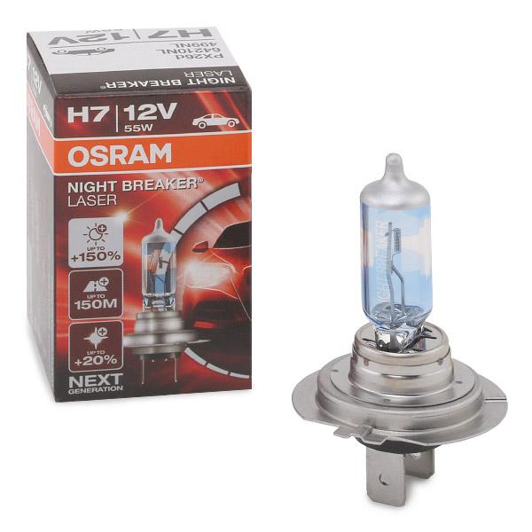 Bec faza lunga OSRAM 64210NL, H7, 12V, 55W, 4050K, halogen