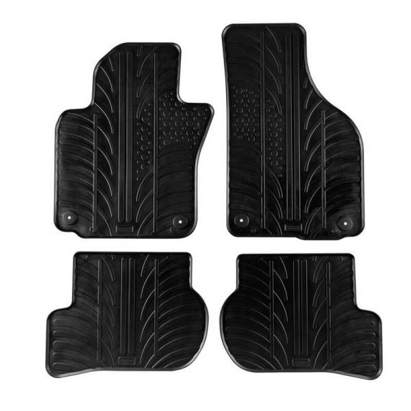 Covorase Gledring cauciuc Skoda Octavia 2 2004-2013, 4 buc