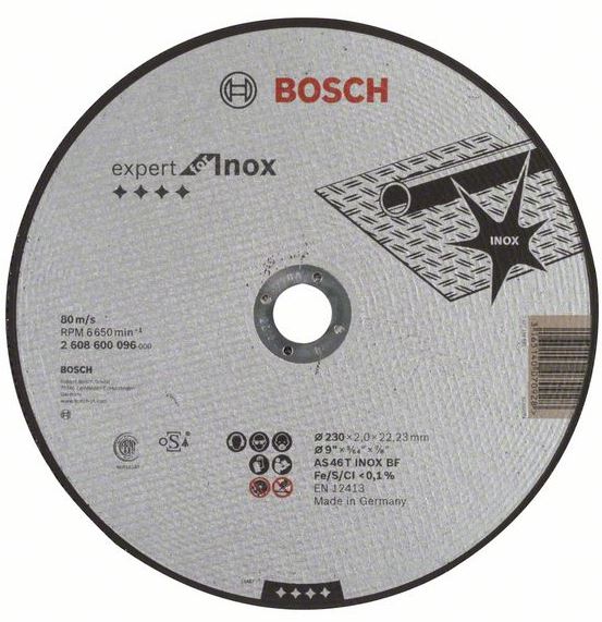 Disc Expert de tăiere drept pentru Inox