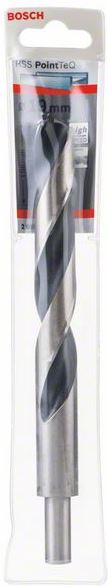 Burghiu PointTeQ spiral HSS de 19,0 mm (coadă redusă)