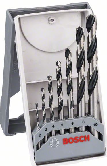 Miniset de 7 burghie spirale HSS X-Line PointTeQ