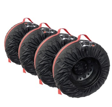 Set 4 huse auto Carpoint pentru anvelope depozitate R13-R16