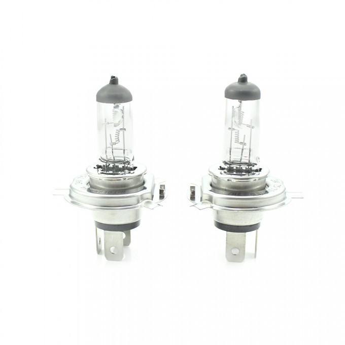 CARGUARD - Set de 2 becuri halogen 24V - H4, 70W, +50% intensitate - Durată lungă de viață
