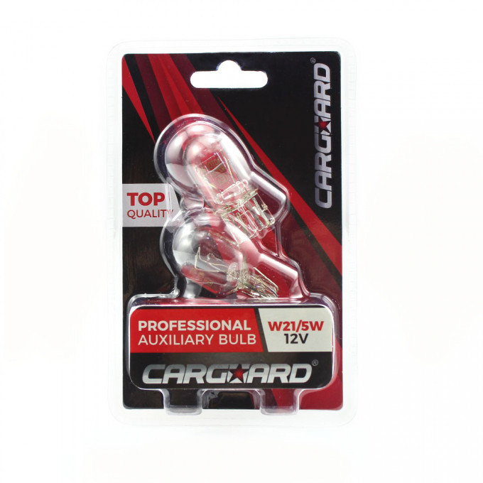 CARGUARD - Pachet de 2 becuri auto W21/5W; T20; W316q