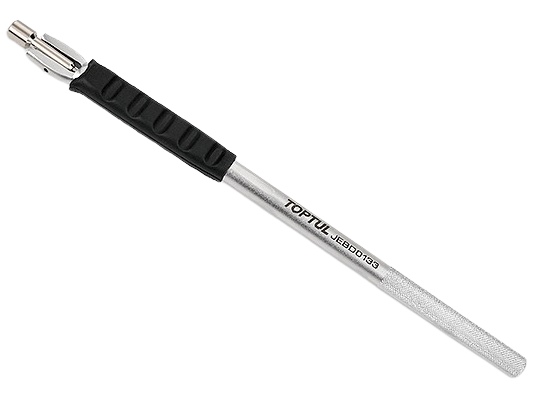 Cheie pentru ventil roti JEBD0133 TOPTUL, lungime 325 mm, cap pivotabil 180 grade, maner metalic