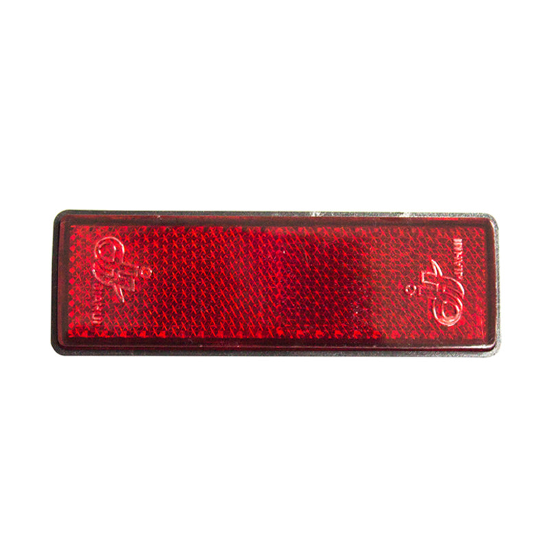 Lampa rectangulară reflectorizantă roșie