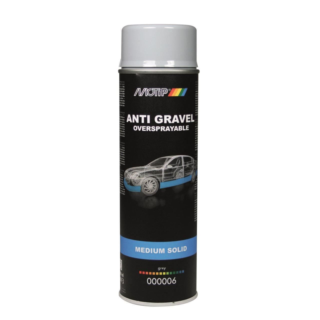 Solutie antifonare gri - 500 ml MOTIP Anti-Gravel (Stone Chip)
