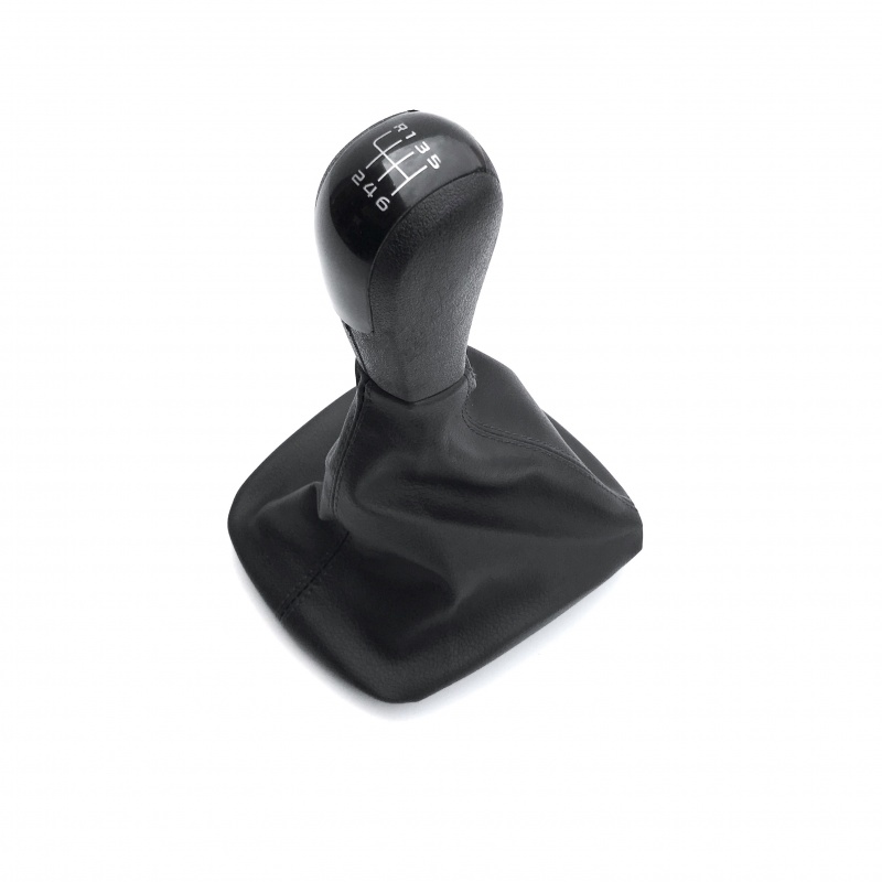 Manson compatibil Skoda Octavia II 2004-2011 schimbator cu nuca, 6 viteze, nuca neagra