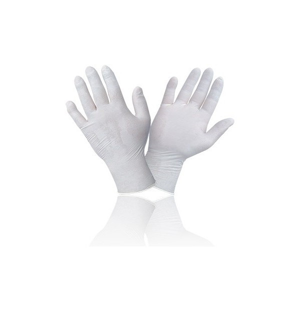 Manusi Albe din Latex Marimea XL Pret / Pereche --- Comanda minima 50 buc