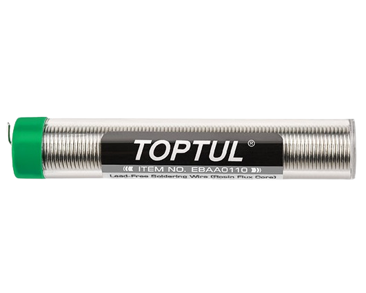 Tub de fludor TOPTUL EBAA0110, 17 g, diametru 1 mm, temperatura de topire 227 °C