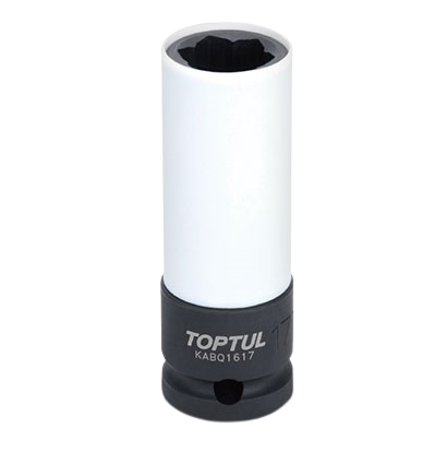 Cheie tubulara TOPTUL KABQ1617, prindere patrat 1/2 inch, deschidere 17 mm, lungime 78 mm, pentru Mercedes-Benz