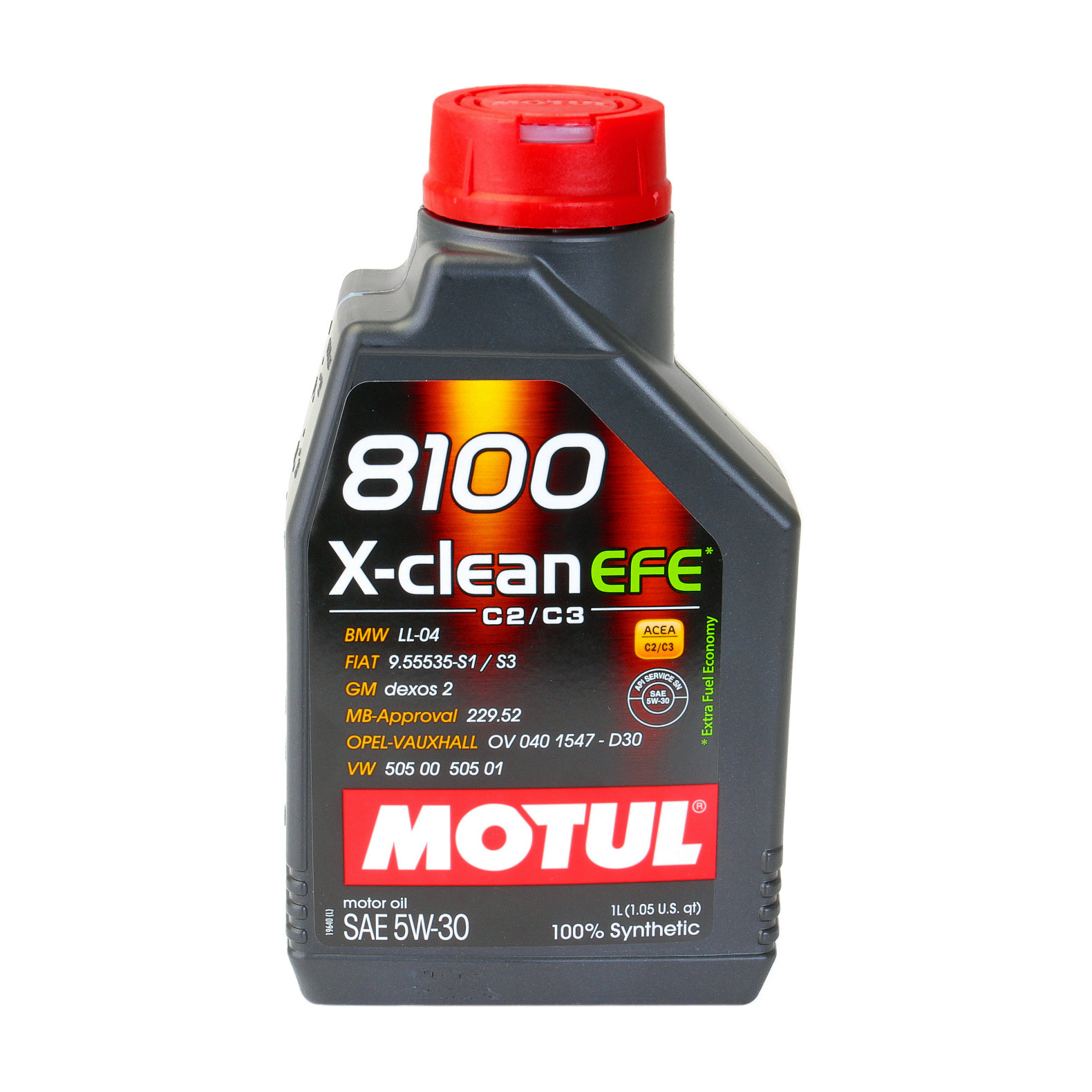 Ulei motor 8100 X-Clean EFE 5W30 1L pentru Volkswagen, PEUGEOT, BMW, Fiat, OPEL...