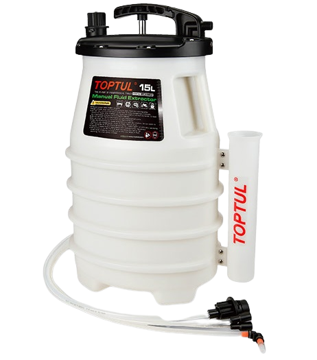 Extractor TOPTUL JJBZ0115 manual pentru fluide, capacitate 15 litri, temperatura suportată 1-100 Celsius