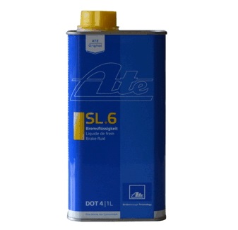Lichid ATE SL.6 DOT4 03.9901-6432.2, volum 1 litru pentru Mercedes-Benz, Porsche, BMW, VAG