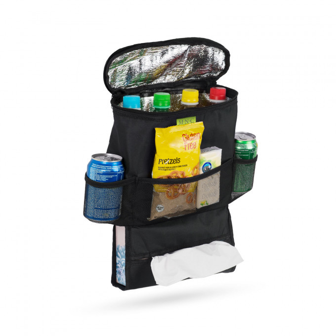 Organizator termoizolat auto suspendabil pe spătar 40x30 cm