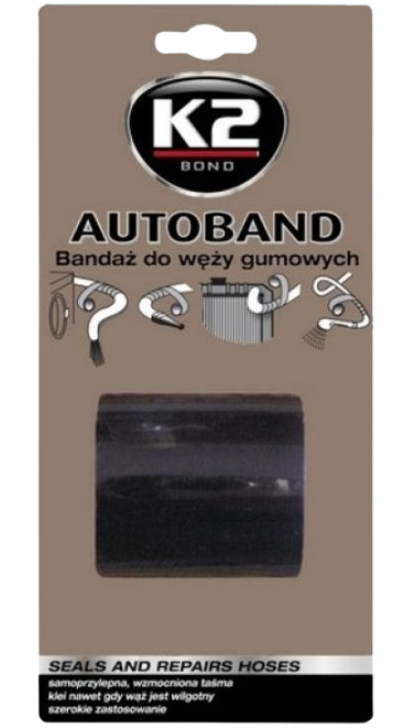 Banda K2 AUTOBAND B3000 pentru reparatii furtune, conducte si tevi, 5 cm x 3 m