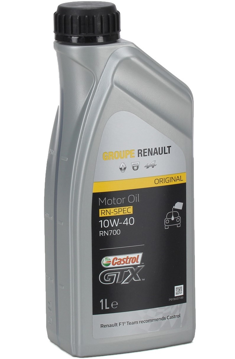 Ulei motor GTX RN700 10W40 7711943676 RENAULT-CASTROL, volum 1 litru, semi sintetic, pentru motoare benzina/diesel fara DPF