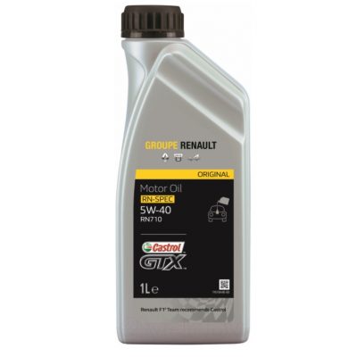 Ulei RENAULT CASTROL GTX 5W40 7711943689, volum 1 litru, sintetic