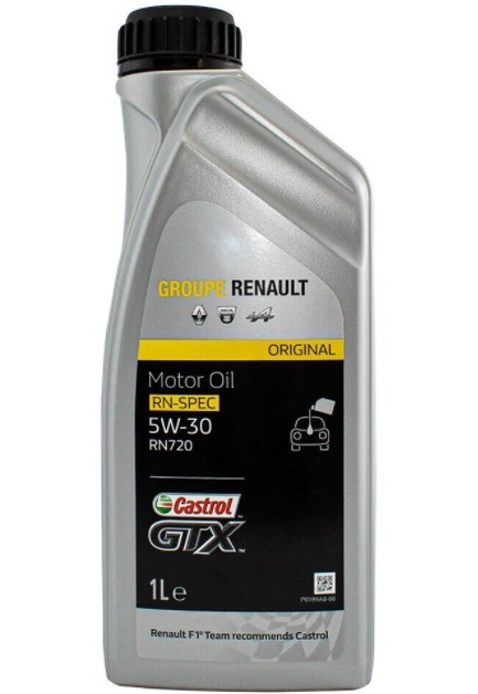 Ulei RENAULT-CASTROL GTX RN-SPEC 5W30 RN 720 7711943685, volum 1 litru, sintetic, benzina si diesel