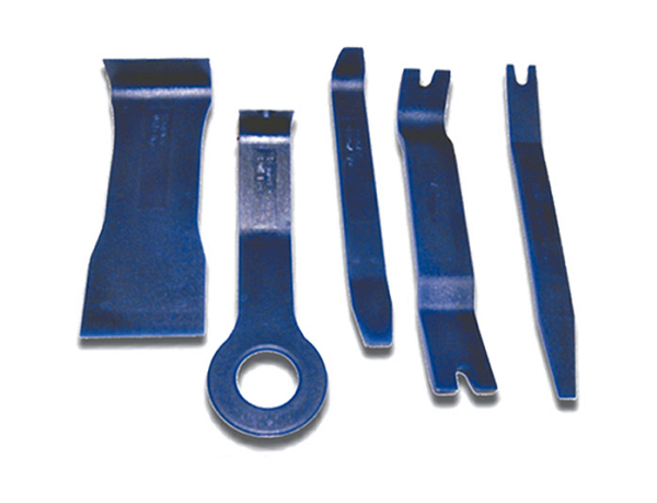 Set 5 leviere din plastic JBM 50901, pentru demontarea tapițeriei