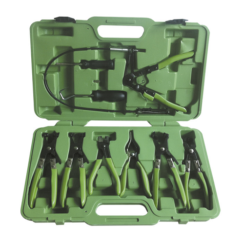 Set 9 clești pentru coliere JBM 52050, cutie din material plastic
