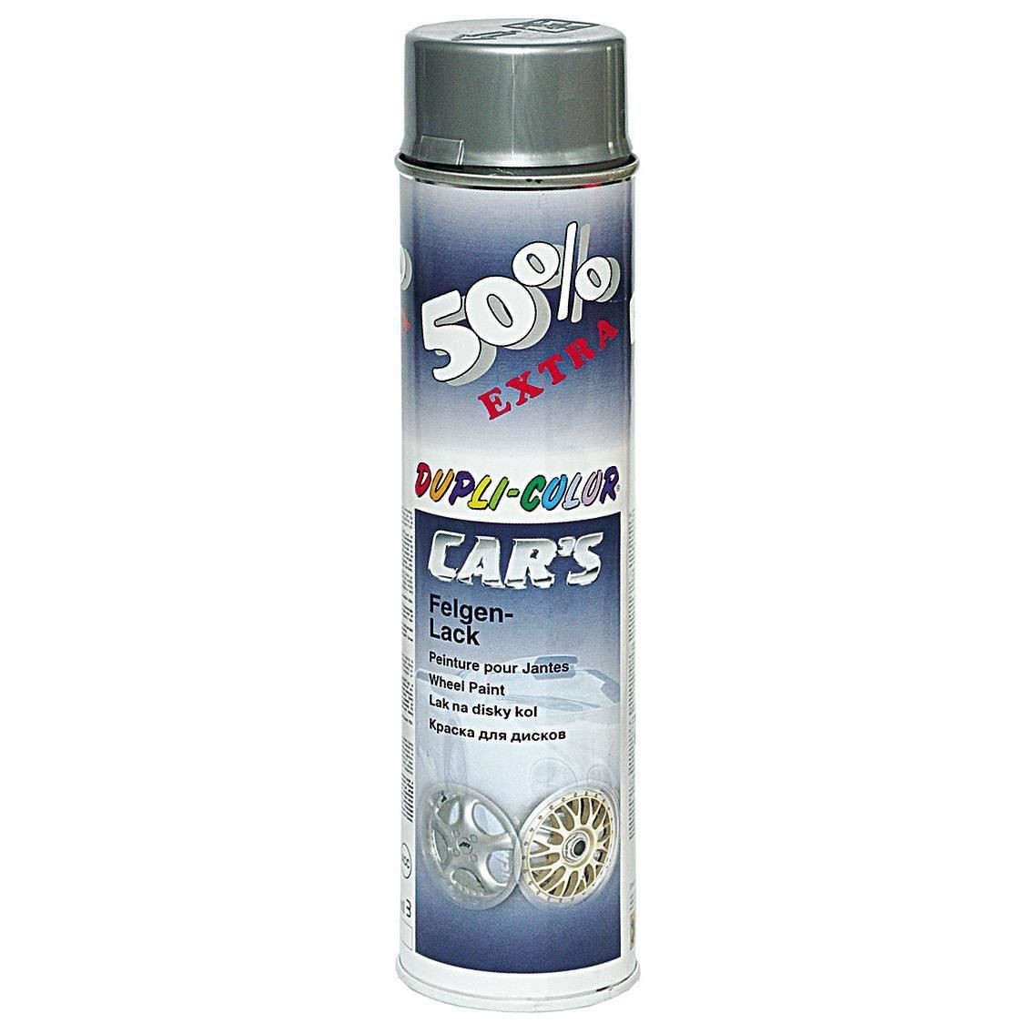 DUPLICOLOR Jante Vopsea spray Car's Argintiu - 600 ml cod 6938