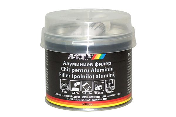 Chit aluminiu filler MOTIP M60086 382412, recipient 250 grame