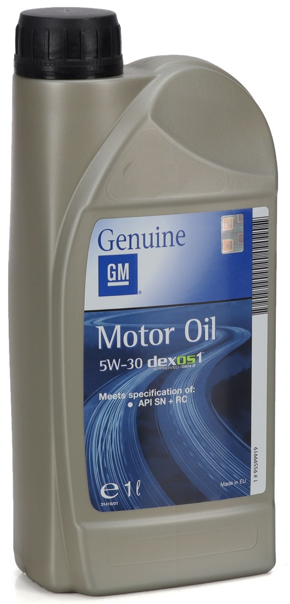 Ulei GM Opel/Vauxhall Dexos 1 5W30 95599919, volum 1 litru, sintetic SN/RC