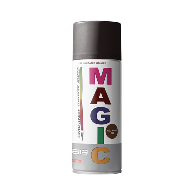 Magic - Spray Vopsea Roșu 290 (Vișiniu) 450 ml
