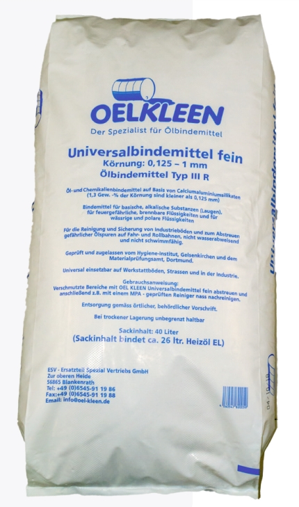 Absorbant hidrofob granule Universal Fein Oel Kleen