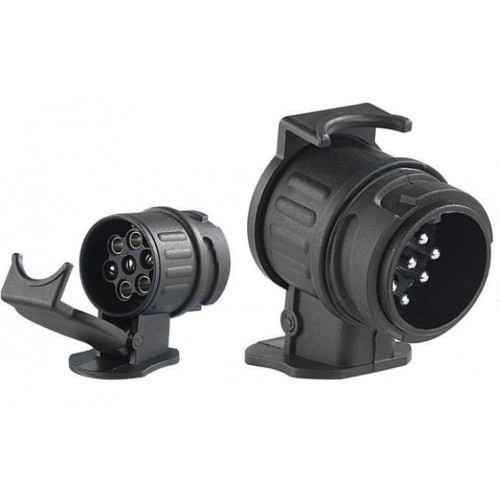 Adaptor RUNKIT priza remorca 13/7 pini 12V