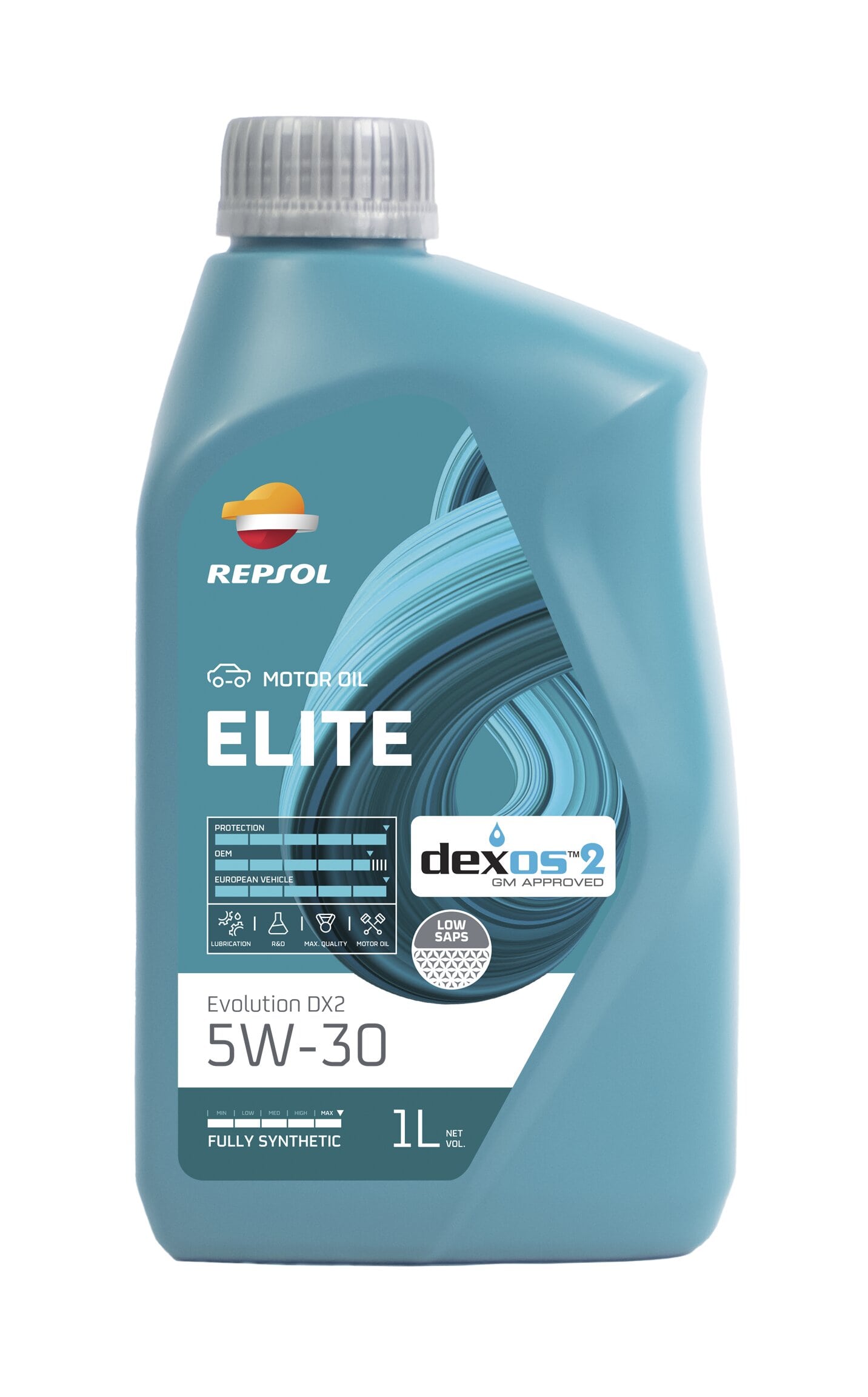 Ulei Repsol Elite Evolution DX2 5W30 1L pentru BMW, Opel, MB, VW