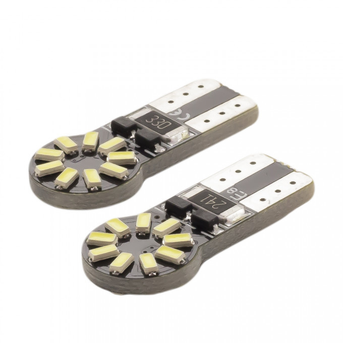 Bec T10 Carguard (W5W) 12V 3W Set 2 buc