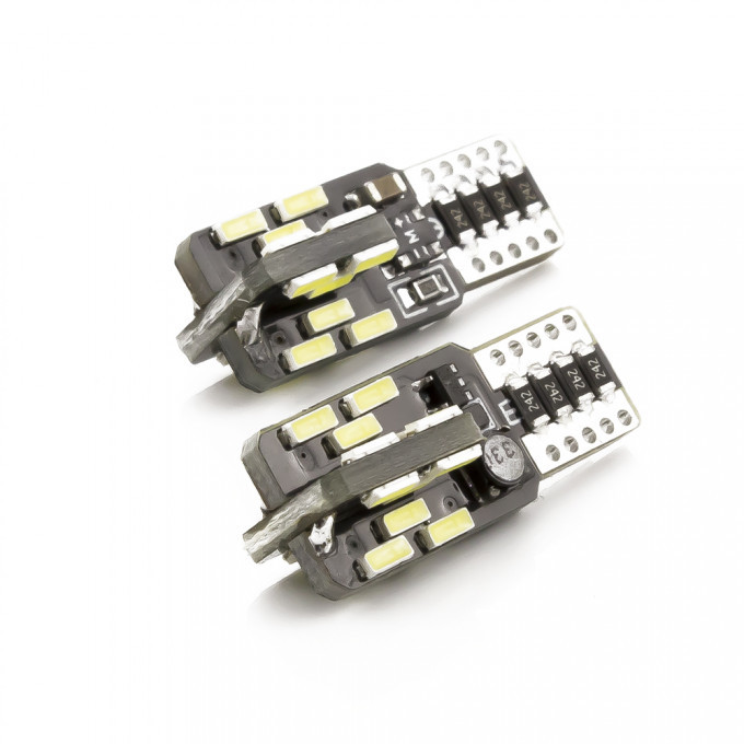 Bec Carguard T10 (W5W) 12V 3W Pachet 2 bucăți