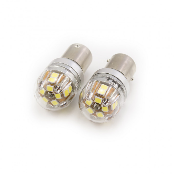 Bec Set Carguard P21W 12V - 24V BA15S 2 buc