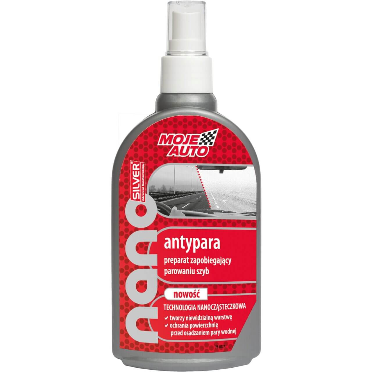Spray Moje Auto dezaburire geamuri cu nano-argint, 250 ml