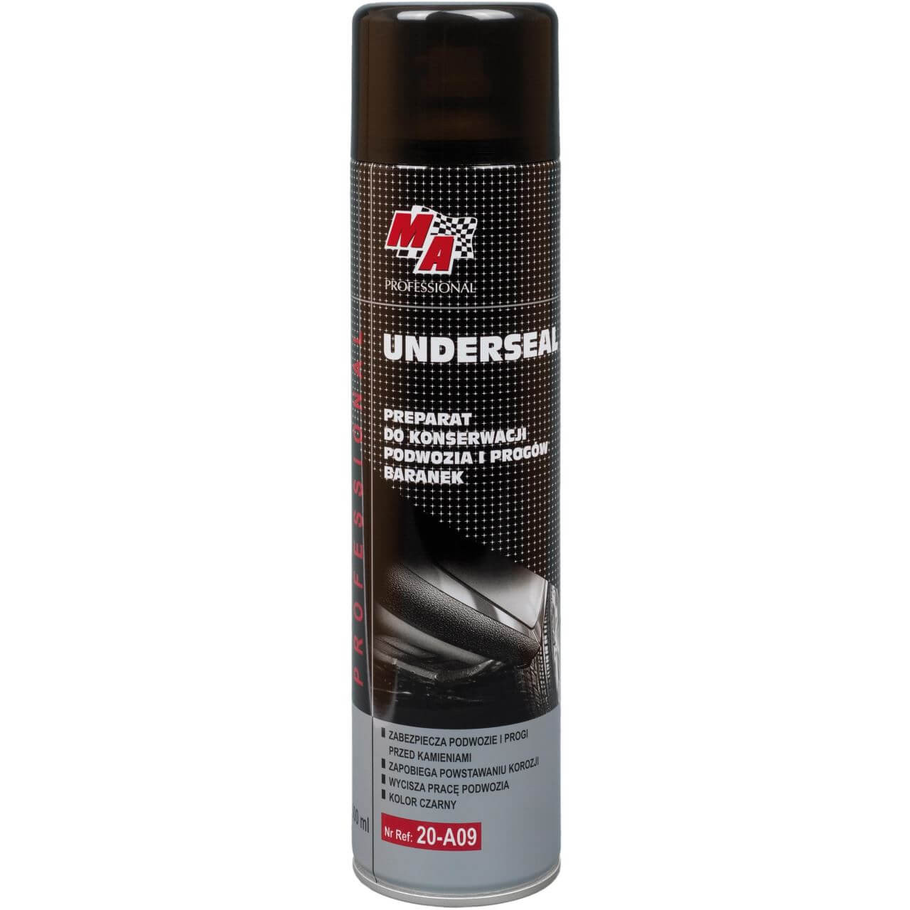Spray cu bitum pentru sasiu si praguri, protectie anticoroziva, MA Professional, 600 ml