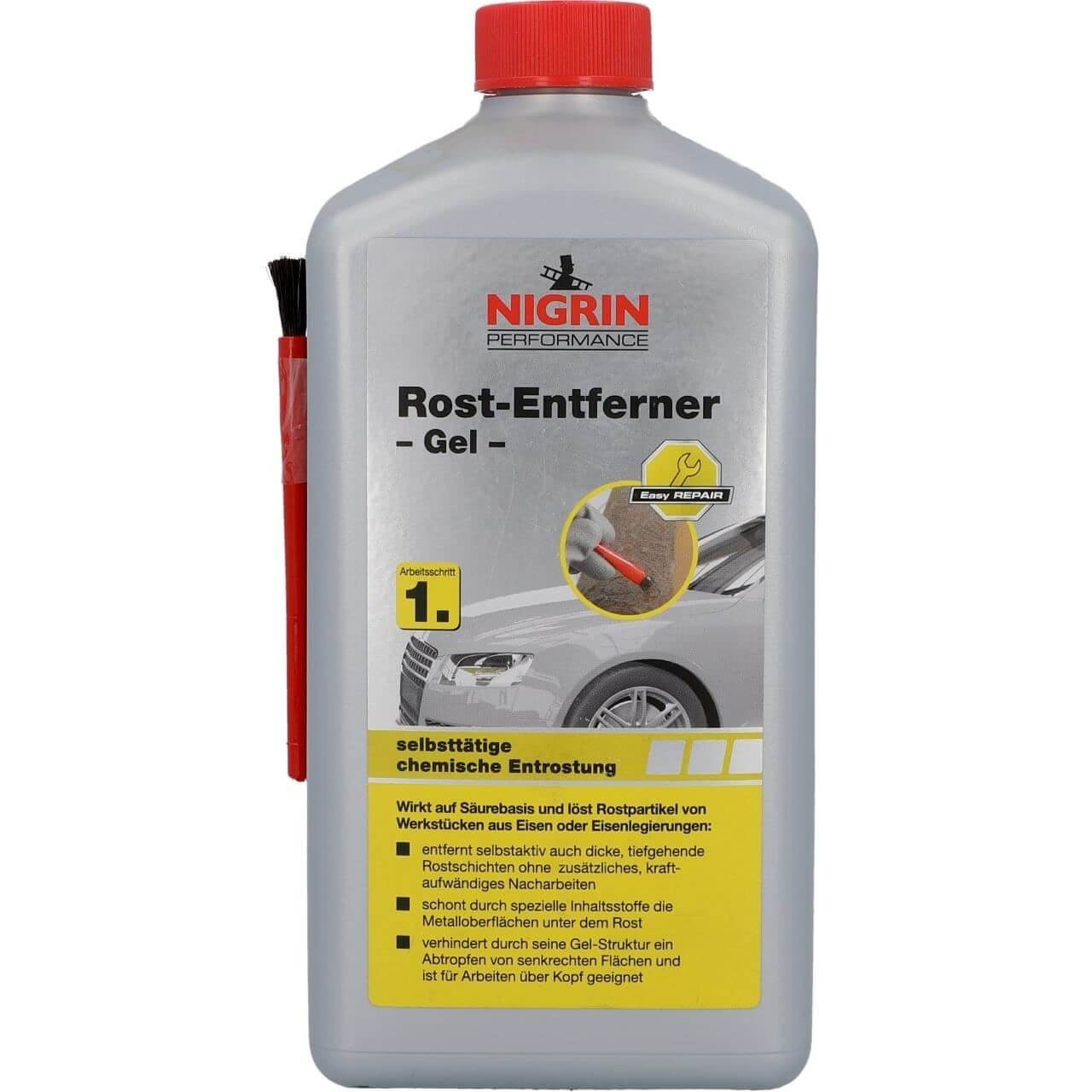 Gel Nigrin Performance pentru indepartat rugina, 1L