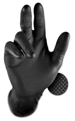 Manusi Nitril cu GRIP Mărimea L 50 Bucăți