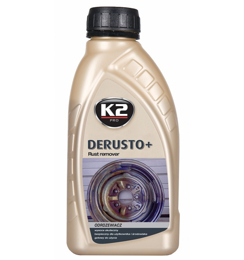 Soluție îndepărtare rugina K2 DERUSTO Plus L365, 500 ml
