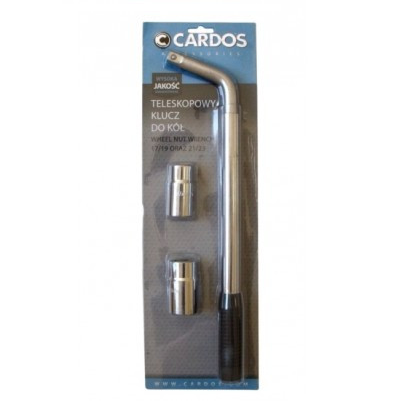 Cheie telescopică pentru roți K2 Cardos AA403, 2 tubulare 17-19 / 21-23 mm, din oțel