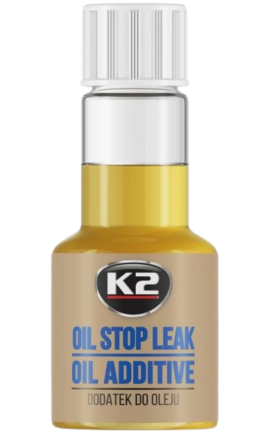 Aditiv K2 Oil Stop Leak T377 pentru oprirea scurgerilor de ulei, 50 ml