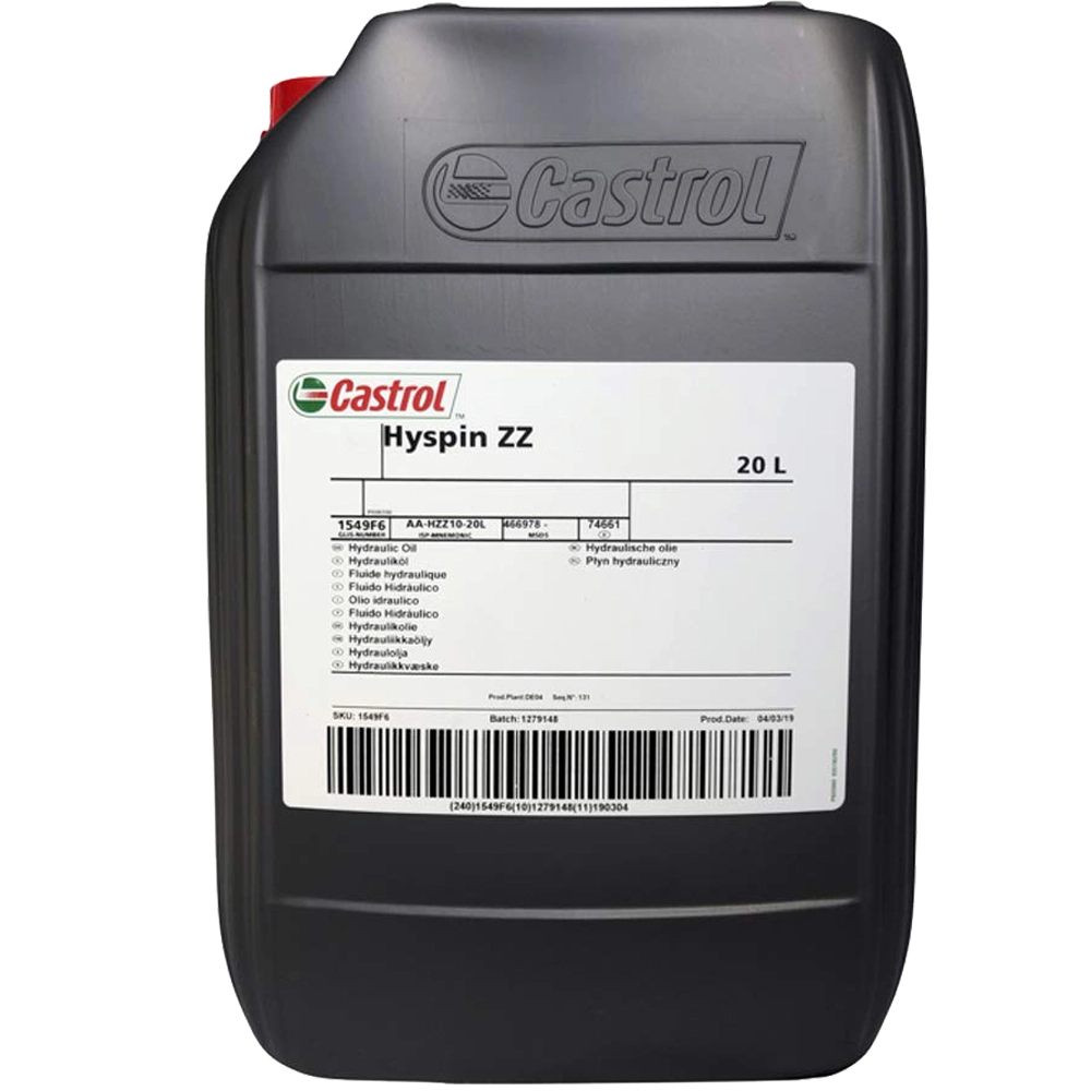Ulei CASTROL hidraulic Hyspin ZZ 46 14FAF8, volum 20 litri, aditivi fara zinc