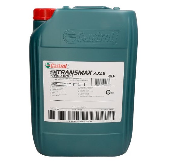Ulei CASTROL Transmax AXLE EPX 80W90 15D76B, volum 20 litri, mineral pentru MAN (transmisie)
