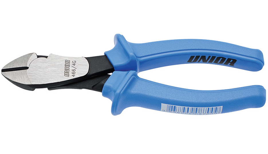 Cleste UNIOR cu tais lateral 466/4G 608700, lungime 180 mm, maner de plastic