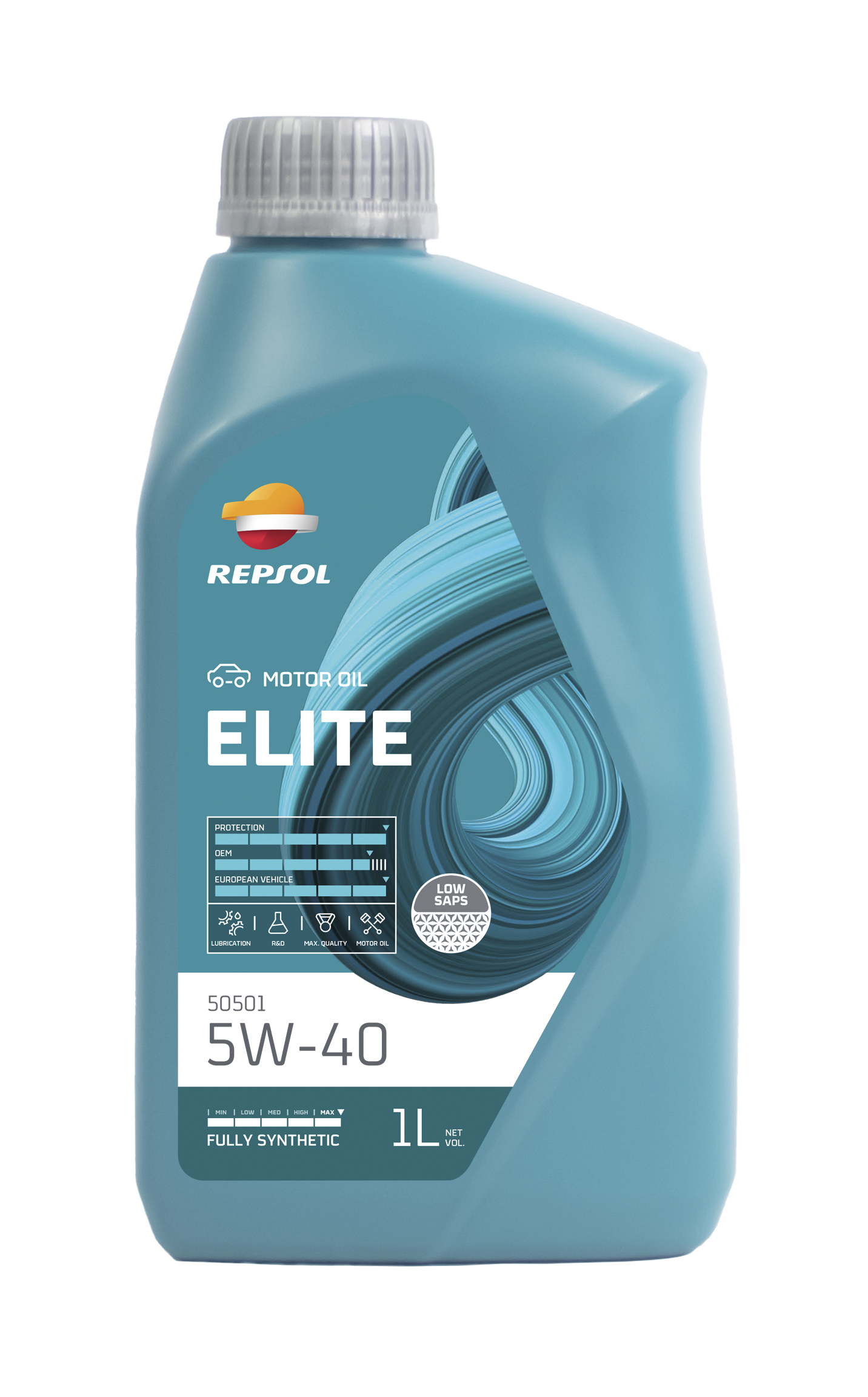 Ulei Repsol Elite 505.01 5W40 1L pentru VW, Audi, Seat, Skoda