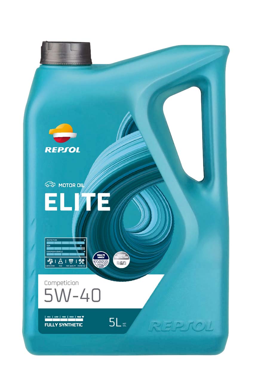 Ulei Repsol Elite Competicion 5W40 5L pentru BMW, Mercedes, Renault, Opel...